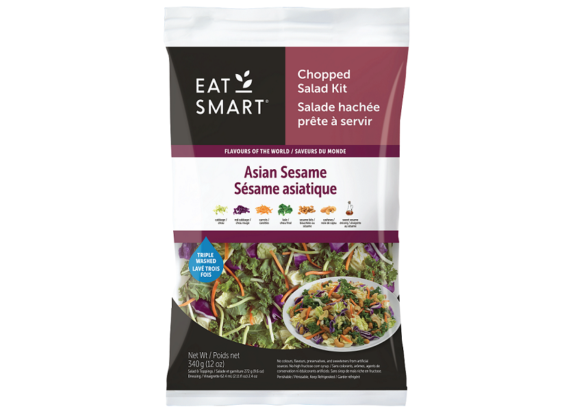 Updated food recall warning Eat Smart brand Chopped Salad Kits recalled due to Listeria